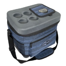 Premium Cooler Bag with Top Bottle Holder