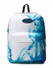 Superbreak White&blue Backpack